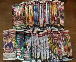 Yu-Gi-Oh! Lot of 42 Assorted Booster Packs 1st Edition Brand New Factory Sealed - Image 1