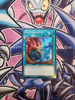 Polymerization (Hero Art) - RA03-EN051 - Secret Rare - 1st Edition - YuGiOh NM - Image 1
