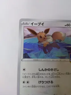 Eevee 075/S-P Pokemon Card Gym Promo Stamped NM | Sword & Shield (Japanese) - Image 3