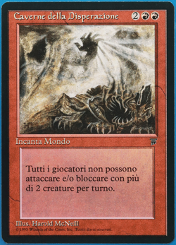 Caverns of Despair Legends (ITALIAN) NM (Reserved List MTG Magic Card) (499746) - Image 1