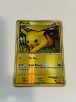 POKEMON CARD PIKACHU BASIC HP60 HP 60 NUMBER 78/123 - Image 1