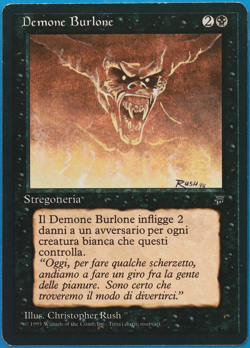 Jovial Evil Legends (ITALIAN) NM (Reserved List Magic Card) (499736) ABUGames - Image 1
