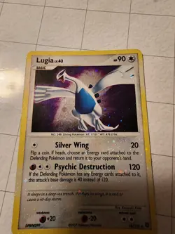 Pokemon Lugia Card 14/132 Secret Wonders Holo Rare - Image 1