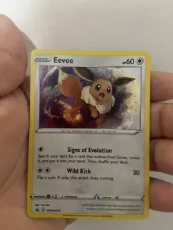 Eevee SWSH042 Flareon SWSH041 Promo Holo Pokemon Card TCG NM - Image 1