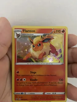 Eevee SWSH042 Flareon SWSH041 Promo Holo Pokemon Card TCG NM - Image 3