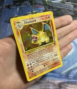 Pokemon TCG - Base Set 2 - Charizard 4/130 - Rare Holo Card - HP ( Grade 1 ) - Image 4