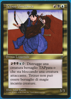 Tetsuo Umezawa Legends (ITALIAN) NM (Reserved List MTG Card) (499735) ABUGames - Image 1