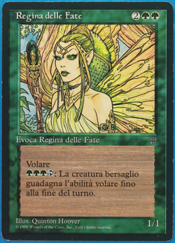 Pixie Queen Legends (ITALIAN) NM (Reserved List Magic Card) (499731) ABUGames - Image 1