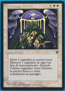 Divine Intervention Legends (ITALIAN) NM (Reserved List MTG Magic Card) (499728) - Image 1