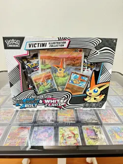 Pokemon Unova Victini Illustration Collection Trading Card Game - Image 1