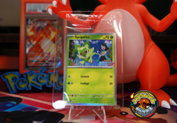 Sprigatito SVP 191 - Pokemon Horizons Stamped/ Sealed - Holo Promo Card - Image 1