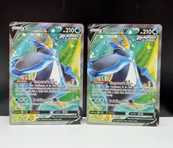 2x Empoleon V 145/163 Battle Styles NM Full Art Ultra Rare Pokemon Card - Image 1