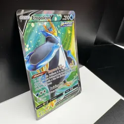 2x Empoleon V 145/163 Battle Styles NM Full Art Ultra Rare Pokemon Card - Image 3