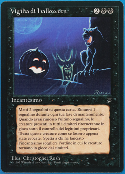 All Hallow's Eve Legends (ITALIAN) NM (Reserved List MTG Card) (499740) ABUGames - Image 1