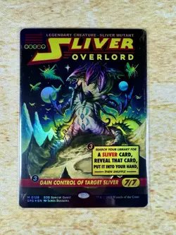 Sliver Overlord (Showcase) Special Guests FOIL Edge Of Eternities MTG, NM - Image 1