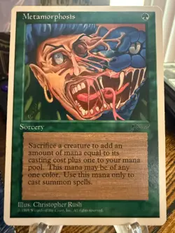 MTG Magic The Gathering Arabian Nights Metamorphosis - Image 1