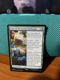 MTG Case of the Locked Hothouse Murders at Karlov Manor Regular (0155) LP - Image 1