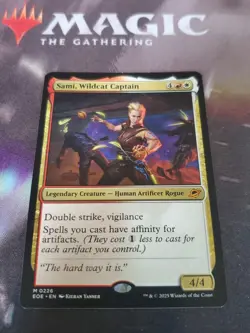 Mtg. Sami, Wildcat Captain. Edge of Eternities. Pack Fresh - Image 1