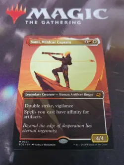 Mtg. Sami, Wildcat Captain. Borderless. Edge of Eternities. Pack Fresh - Image 1