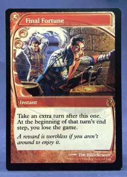 Final Fortune (Future Sight) - MTG - Mystery Booster 2 - Excellent NM - Image 1
