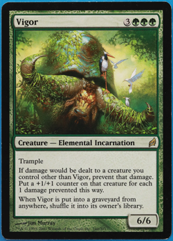 Vigor Lorwyn NM Green Rare MAGIC THE GATHERING MTG CARD (ID# 499658) ABUGames - Image 1