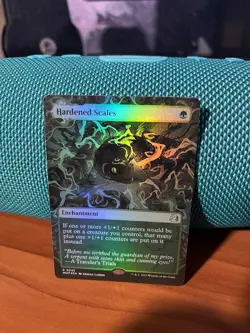 MTG Hardened Scales Wilds of Eldraine: Enchanting Tales Foil (0055) NM - Image 1