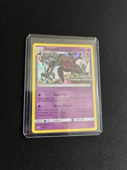 Salazzle SM73 MINT/NM Stamped Pokemon Prerelease Holo Stamped Crimson Invasion - Image 4