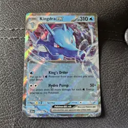 Pokemon TCG Kingdra EX 012/064 Shrouded Fable Double Rare SFA English 2024 NM - Image 1