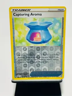 CAPTURING AROMA 2022 Pokemon Silver Tempest REVERSE HOLO Uncommon 153/195 - Image 1