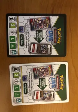 10 Pokemon Code Cards Random Assorted - Image 1
