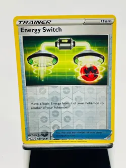 ENERGY SWITCH 2023 Pokemon Crown Zenith REVERSE HOLO Uncommon POKEMON 129/159 - Image 1