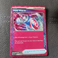 Poke Vital A 062/064 Shrouded Fable ACE SPEC Trainer Holo Pokemon TCG NM - Image 1