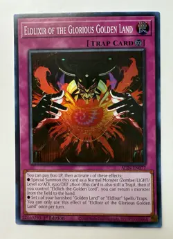Eldlixir of the Glorious Golden Land ALIN-EN077 Super Rare Yugioh - Image 1