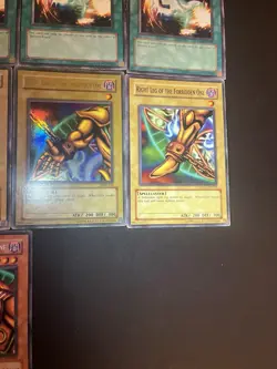 Exodia the Forbidden One Set & 4 Spirit Message Cards Yugioh TCG - Image 3