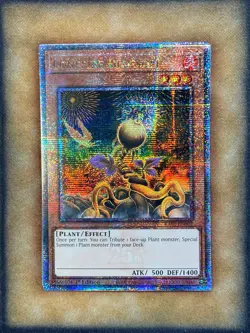 Yugioh Lonefire Blossom RA01-EN002 Quarter Century Secret Rare 1st Ed NM - Image 1