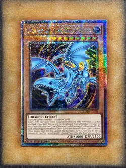 Yugioh Heart of The Blue-Eyes ROTA-EN004 Quarter Century Secret 1st Ed NM - Image 1