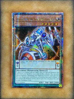 Yugioh Disablaster the Negation Fortress INFO-EN026 Quarter Century Secret 1st - Image 1