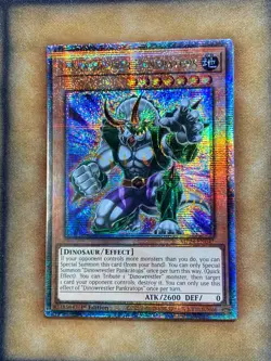 Yugioh Dinowrestler Pankratops MP24-EN047 Quarter Century Secret 1st Ed NM - Image 1