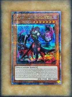 Yugioh Diabellstar the Black Witch AGOV-EN006 Quarter Century Secret Rare 1st NM - Image 1
