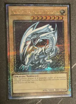 Yugioh Blue-Eyes White Dragon MP24-EN001 Quarter Century Rare 1st Ed NM - Image 2