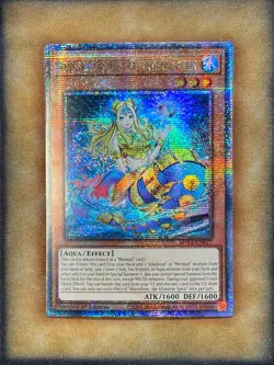 Yugioh Abyssrhine, the Atlantean Spirit ROTA-EN017 Quarter Century Secret 1st - Image 1