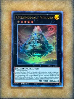 Yugioh Chronomaly Vimana DAMA-EN044 Ultra Rare 1st Ed NM - Image 1
