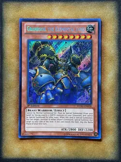 Yugioh Grandsoil The Elemental Lord REDU-EN038 Secret Rare 1st Ed NM - Image 1