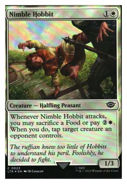 Nimlbe Hobbit (foil) The Lord of the Rings MTG - NM+ *Mythic Relics* - Image 1
