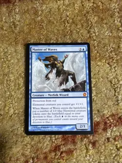 Magic The Gathering MTG Master of Waves Theros 53/249 Regular Mythic - Image 1