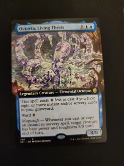 Octavia, Living Thesis *Non-Foil* EXT ART C21 MTG NM/MT Strixhaven - Image 1