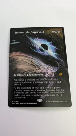 Sothera, the Supervoid (Showcase) Edge of Eternities Foil - Image 1