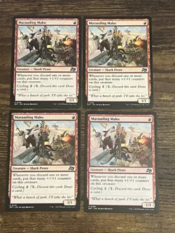 4x Marauding Mako - Aetherdrift (DFT) - EN U 0138 - Image 1