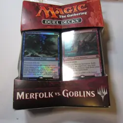 Duel Decks: Merfolk vs. Goblins (DDT) Magic The Gathering MTG New Factory Sealed - Image 1