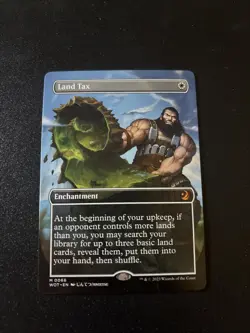 Land Tax (Anime Borderless) Wilds of Eldraine: Enchanting Tales Regular - Image 1
